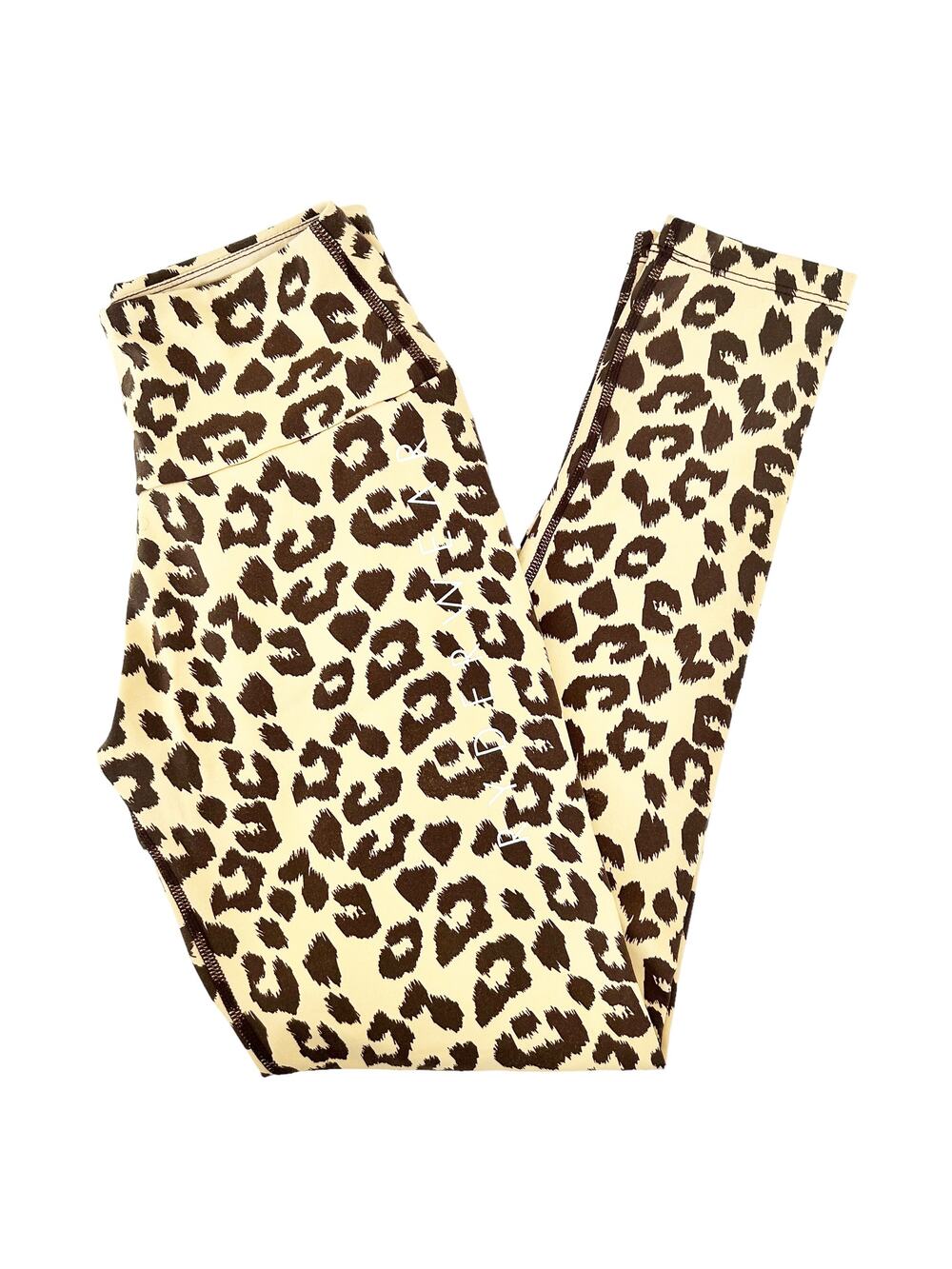 Ryderwear Leopard Cheetah Scrunch Butt Leggings Sz S
